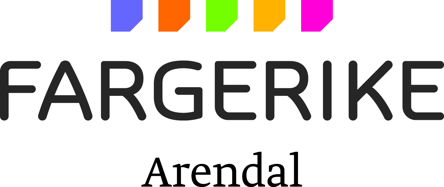 Fargerike Arendal logo