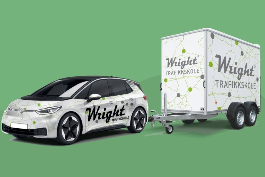 Wright Trafikkskole situasjonsbilde